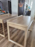 全友家居 书桌 北欧简约双色混搭实木框架书桌书房家具储物柜125707 实拍图