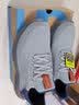 斯凯奇（Skechers）男鞋秋冬季一脚蹬休闲健步鞋轻便软底缓震运动鞋65867 灰色/蓝色/GYBL 42.5 实拍图