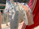 奇萌娃（qimengwa）新生婴儿衣服全棉内衣套装绑带和尚服0-3个月初生宝宝连体衣爬服 春秋款2件套(两套) 59码1-2个月 实拍图