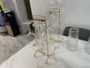 青苹果 欧式水晶玻璃红酒杯套装6只家用大号酒杯创意葡萄醒酒玻璃高脚杯 天鹅醒酒器+杯架+6只盛世 350ml 实拍图