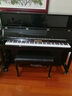 BRUNO布鲁诺全新【进口核心配件】立式家用专业舞台演奏考级机械真钢琴 up125黑色高配 送琴入户 实拍图