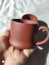 谦君紫砂主人杯原矿底槽清手工功夫茶具家用品茗杯精品带把手小杯茶缸 一对杯子 实拍图