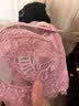 莫代尔纯欲可爱日系内衣女无钢圈蝴蝶结kt猫小胸无痕蕾丝纯欲文胸罩套装 粉色套装-精美礼盒装 M -34/75AB通杯 实拍图