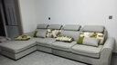 掌上明珠家居（M&Z）布艺沙发客厅雪尼尔沙发可拆洗直排三人位现代简约沙发组合 1+3+右妃【小款约3.33米】 实拍图