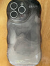 威恺 适用苹果14promax手机壳iphone保护套全包防摔男女款创意保护壳气垫黑灰水墨晕染 iPhone14Pro 实拍图