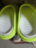 亚束2025运动拖鞋男厚底增高防滑户外踩屎感凉拖减震夏季外穿破茧系列 荧光绿【可拆卸内胆】 40-41 【39-40码脚拍这个】 实拍图