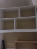 如煜 书桌学习桌书桌书柜组合实木电脑桌台式带书架学生写字桌-C款 C款暖白色（无三抽柜） 款式一(1米) 实拍图