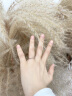 维拉帝【s925银】银戒指女小众设计素圈轻奢新款食指戒时尚个性生日礼物 美好遇见，如你一般【相遇戒指】 晒单实拍图