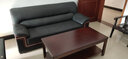 后冠（HOUGUAN）办公沙发会客接待沙发办公室沙发茶几组合商务沙发三人位沙发 120*60长茶几 实拍图