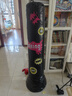 赫瓦达儿童拳击沙袋充气拳击柱不倒翁拳击靶家用成人儿童青少年训练器材 升级黑色沙袋1.5米【拳击手套+充气泵】 实拍图