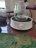 米厨（Micur） 煮茶炉烧水开自关机电大功率1200W低辐射电陶炉家用办公台式迷你小型款轻音V01 新升级-水开自动关机白色单炉 晒单实拍图