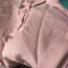 圣保美短袖连衣裙新款2023女装夏季少女韩版polo牛仔裙子夏天小个子短裙 粉红色 S码 晒单实拍图