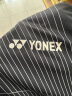 YONEX尤尼克斯羽毛球服yy运动速干透气训练短袖夏季上衣T恤比赛服 115138男款 黑色 XL 实拍图