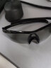 乐凯奇（LECAGE）骑行眼镜偏光变色镜男女山地自行车防风镜登山跑步眼镜可配近视 亮黑 平光（无需近视） 实拍图