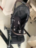 B-BEKO婴儿推车可坐可躺轻便折叠可上飞机0-4岁高景观减震婴儿车新生儿 双胞胎[灰色]（3代升级款） 实拍图