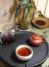 林李间大师纯手工潮州手拉朱泥壶紫砂壶功夫茶具容天君德思婷水磨泡茶器 全手工水平壶（章金权大师） 实拍图