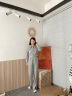 香影（xiangying）2023春季新款设计小众显瘦灰色卫衣卫裤两件套运动休闲套装女 灰色 M 晒单实拍图