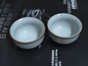 余着 哥窑品茗小茶杯官窑梅子青龙泉青瓷粉青釉功夫茶具 官窑杯 1盏 实拍图