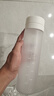 聚瑞谦大容量韩版磨砂塑料杯防摔耐用带刻度适合简约风格的学生泡花茶 白色 两个装 800ml 实拍图