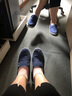 星工（XINGGONG）防静电鞋 无尘鞋 车间工作鞋透气 蓝37码 实拍图