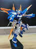 万代（BANDAI） MG 高达1 拼装模型玩具 18cm MG 蓝异端D型 实拍图