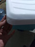 龙士达收纳箱塑料整理箱玩具杂物储物箱衣服内衣收纳盒有盖带滚轮周转箱 混三色特大号100L 三只装 实拍图