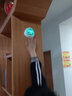 Boelter 摸高训练器可调节摸高器跳蹦高神器儿童宝宝跳高小孩玩具健身运动器材语音计数青少年纵向跳  恐龙【带电池+3背胶+闪灯语音报数】 实拍图