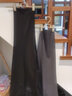 威可多（VICUTU）男士潮流商务西装羊毛舒适正装直筒西裤垂感百搭通勤长裤 黑色 35 实拍图