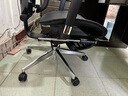 恋树（LIANSHU） L1电脑椅家用 人体工学椅子 办公椅可躺 老板椅 转椅 撑腰电竞椅 黑色凌云版(6D扶手)网布版+脚托 实拍图