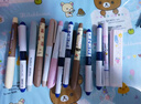 白雪（snowhite）可擦钢笔小学生儿童 大容量免换墨囊 矫姿练字笔 初学者EF尖 12支装 FP13 实拍图