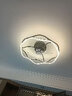 红品爱家客厅吸顶灯现代简约大气创意全光谱护眼奶油风主卧室餐厅书房灯具 【6块60*90cm】精灵智控(8116） 实拍图