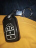 适用于本田奥德赛 艾力绅汽车钥匙包套 改装遥控器钥匙壳男士女士锁匙扣钥匙链钥匙挂内饰品 【智能四建-自动门键】黑色+压纹皮双扣 汽车用品配件 功能小件 实拍图