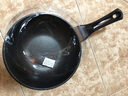 LaCena韩国进口世新迷你小炒锅麦饭石不粘锅单人宿舍宝宝辅食锅具 22cm明火用炒锅+钢化盖子 22cm 实拍图