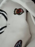 CUF香港潮牌 棒球服外套女装春季新款贴标短款夹克宽松小个子上衣 米杏色 XL 120-135斤 晒单实拍图