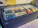 雪诗希商用冷柜展示冷柜岛柜点菜冰柜大容量展示冰柜纯铜管制冷超市商用展示柜冰柜冰箱雪糕柜 700灰色带灯展示柜长2米 实拍图