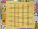 弈流（YILIU）大号皮革象棋盘实用围棋盘便携式旅行棋具绒布棋单面双面PU耐用型 70#围象两用盘 实拍图