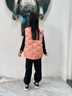 雅鹿儿童羽绒马甲背心外穿男童女童宝宝中大童轻薄羽绒服秋冬内胆马夹 橘红 150 实拍图