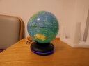 HCNT磁悬浮地球仪AR3D立体男士生日礼物办公室桌面摆件七夕送男朋友 20CM音响圆形底座地形球彩光(AR智能) 实拍图