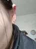 钰帛工坊  999黄金耳环足金耳圈迷你袖珍养耳线女款足金实心细骨圈小耳骨 【单只】中号0.26克 实拍图