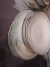 以辰 碗碟套装家用景德镇中式骨瓷餐具套装碗盘碟筷组合 圆形56件升级配品锅【可微波炉、洗碗机】 晒单实拍图