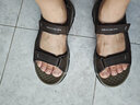 斯凯奇（Skechers）凉鞋男士秋季外穿运动凉拖鞋软底休闲沙滩鞋204105 实拍图