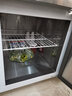 劲福商用冷冻冷藏保鲜工作台酒店厨房冰柜蔬果操作台保鲜柜不锈钢冰箱鲜肉冷冻柜奶茶店设备卧式水吧 2.0m*0.6m*0.8m（层架另购） 冷藏款 实拍图