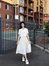自巧小个子东方简奢风新中式吊带连衣裙盘扣衬衫套装女2023夏新款裙子 衬衫 S (3码) 实拍图