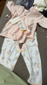 babylove婴儿衣服和尚服春秋四季纯棉新生儿秋衣裤无骨初生宝宝内衣2套装 小鸡出壳2套【薄款】 66 cm 实拍图