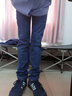 皮尔卡丹牛仔裤男春季棉弹柔软宽松商务休闲直筒裤男士裤子深蓝色28 实拍图