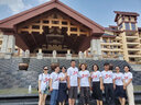 文化衫定制t恤印字衣服广告衫工衣定做工作服短袖订做同学聚会服装订制印logo 黑色 XL 实拍图