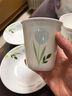思佰得欣蕾碗盘碟骨瓷餐具套装陶瓷饭碗盘子大汤碗面碗鱼盘子牛排盘diy 水杯 实拍图