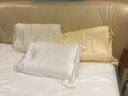 百年六合19姆米真丝枕巾100%桑蚕丝丝绸提花纯色枕头巾50x80单只价可定制 轻舞月华 80cm*50cm 实拍图