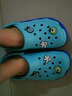 鲨鹈鹕洞洞鞋男士大码拖鞋防滑室外迪特沙滩鞋女透气包头休闲凉鞋男 迪特冰蓝蓝色 42 实拍图