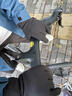 OZERO奥哲鹿皮保暖手套男骑行滑雪加绒零下40度严寒防风耐磨加厚女手套 加绒加厚零下40度【黑色8008】 M 实拍图